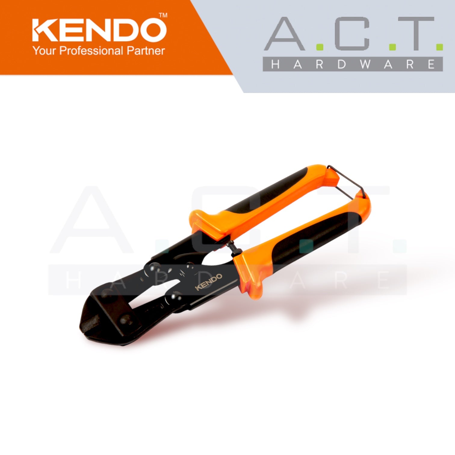 KENDO Mini Bolt Cutter With Hardend Cutting Edge - 12016 Main image