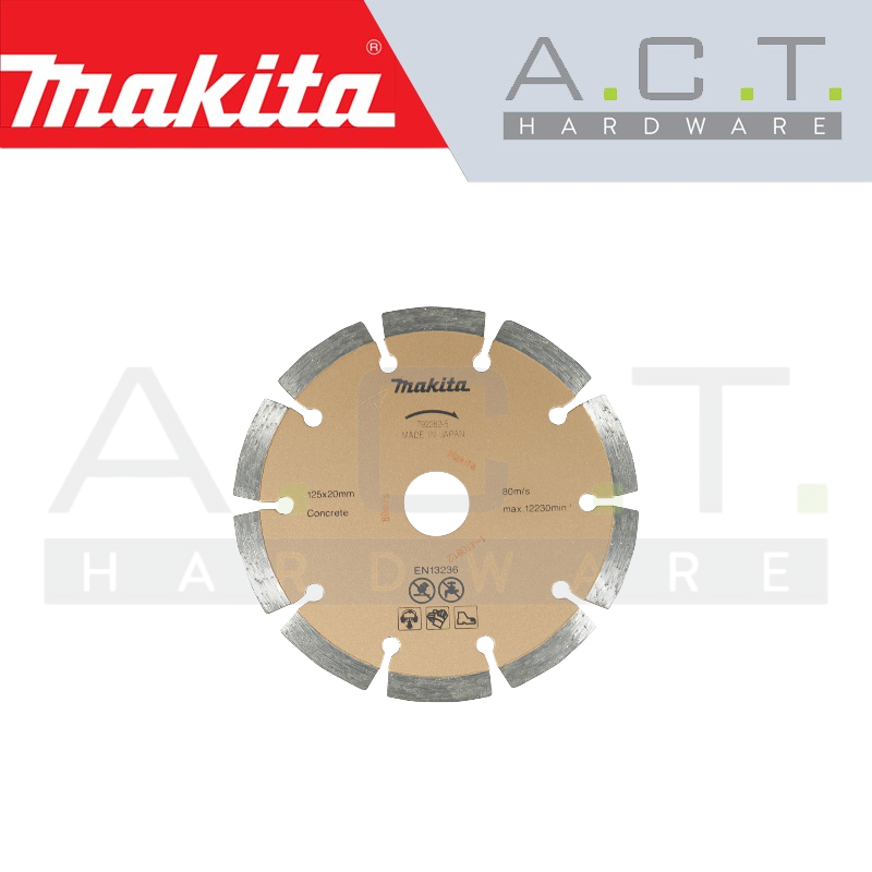 MAKITA DIAMOND WHEEL 125MM SEGMENTED WAVE (DRY/GRANITE), 792282-5