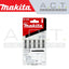 MAKITA JIG SAW BLADE, BAYONET TYPE, (FINISH/THIN WOOD/SPLINTER-FREE CUTS), NO: B-10S (792691-8)