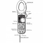 KYORITSU 2046R TRUE RMS AC/DC DIGITAL CLAMP METER