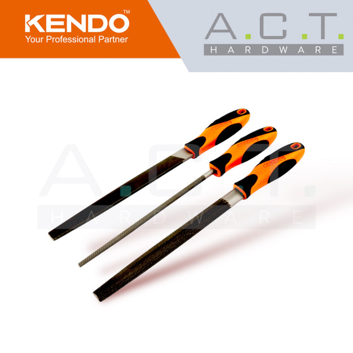 KENDO 3PC STEEL FILE SET - 85118