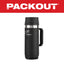 Milwaukee 48-22-8394B PACKOUT Insulated Mug with Sip Lid Black