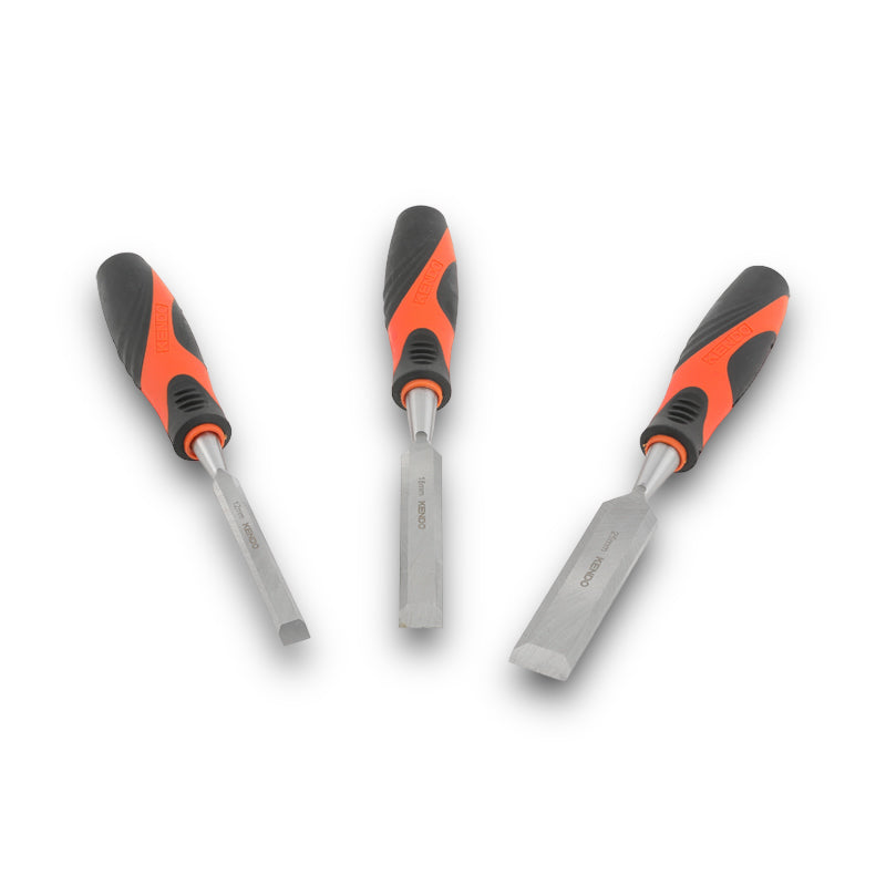 KENDO 3pc Wood Chisel Set - 85121