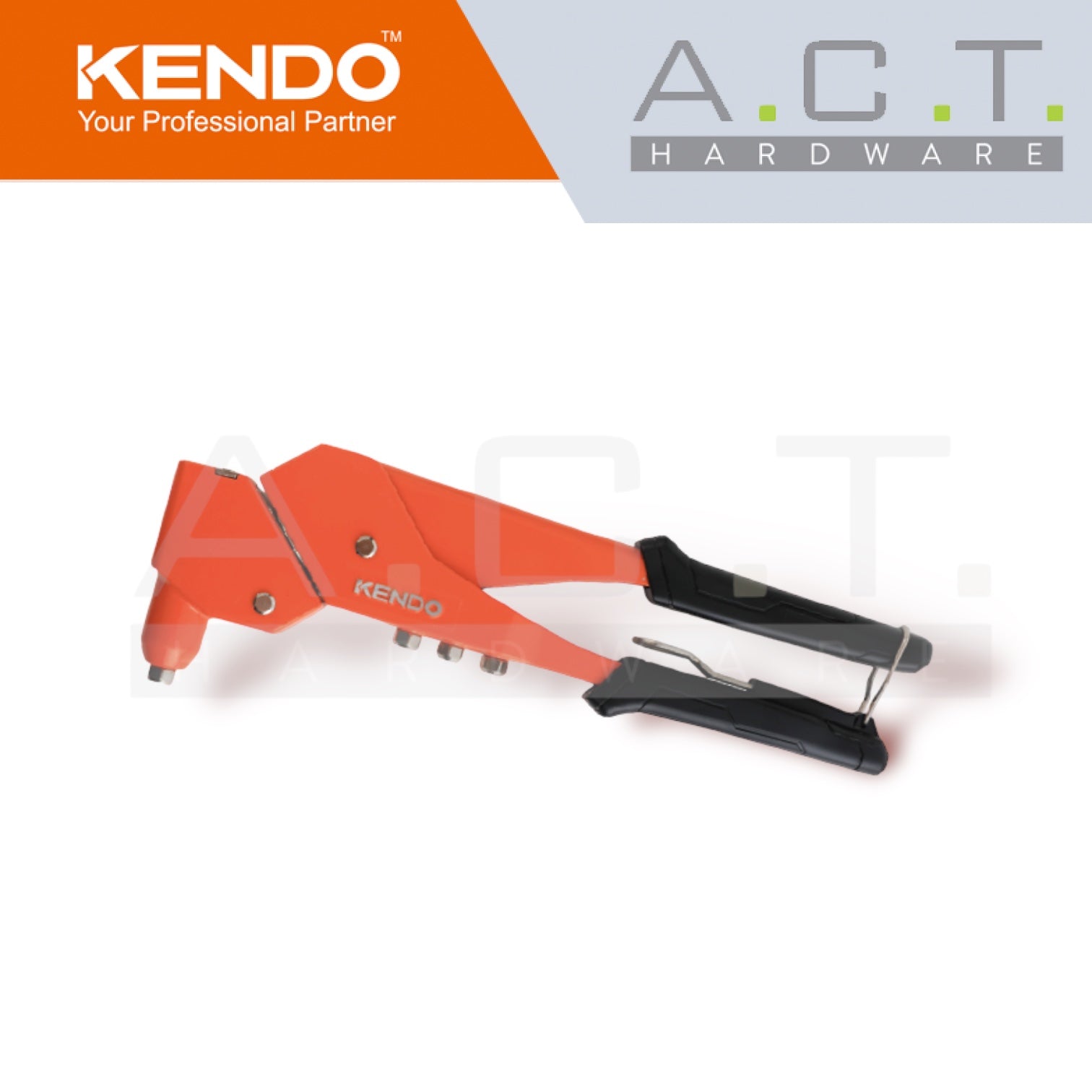 KENDO RIVETER WITH REVOLVING HEAD - 45603 Main image