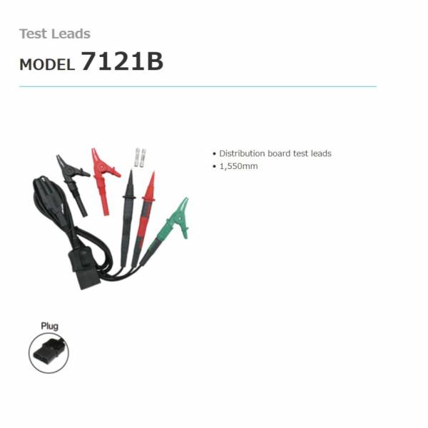 KYORITSU 7121B TEST LEAD SET FOR 4118A / 5406A