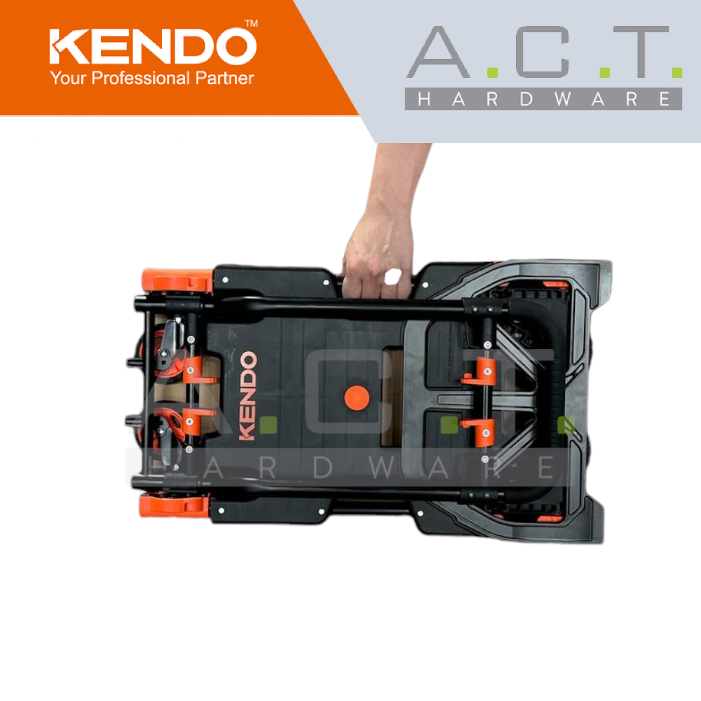 KENDO 90804 2-IN-1 CONVERTIBLE HAND TRUCK TROLLEY Secondary image