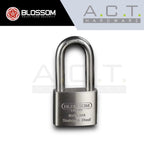 BLOSSOM HEAVY DUTY STAINLESS STEEL PADLOCK, LONG SHACKLE, ST45L