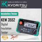 KYORITSU 3552 DIGITAL INSULATION AND CONTINUITY TESTER