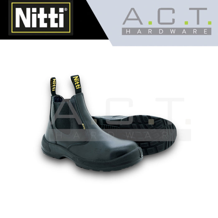 Nitti 22781, Safety Shoes, Mid Cut Pull-on