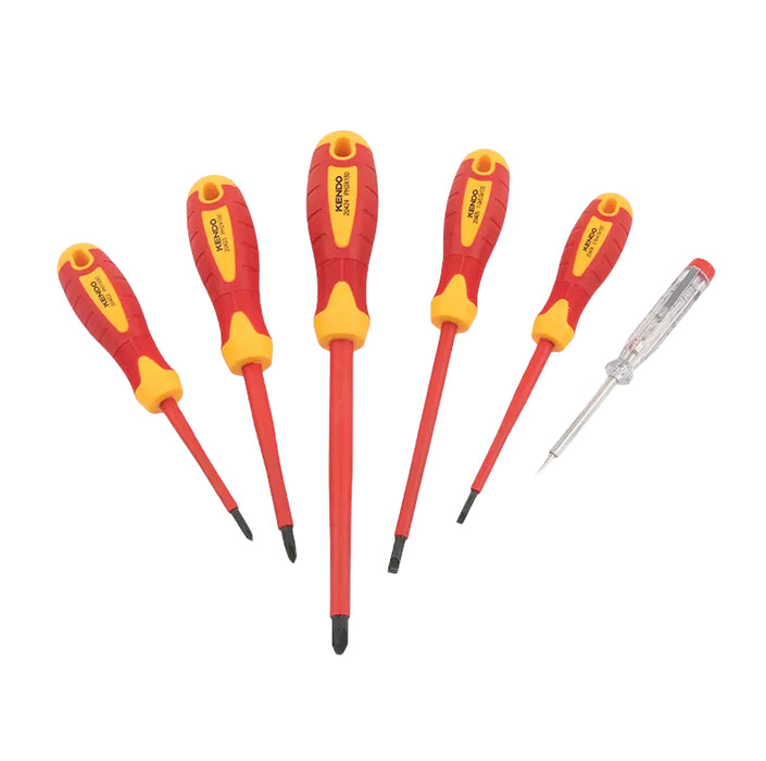 KENDO 6pc VDE Screwdriver Set - 20483