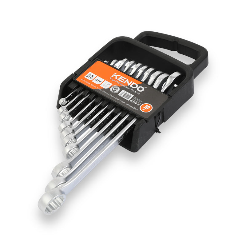 KENDO 10PC COMBINATION SPANNER SET  - 15415 Secondary image