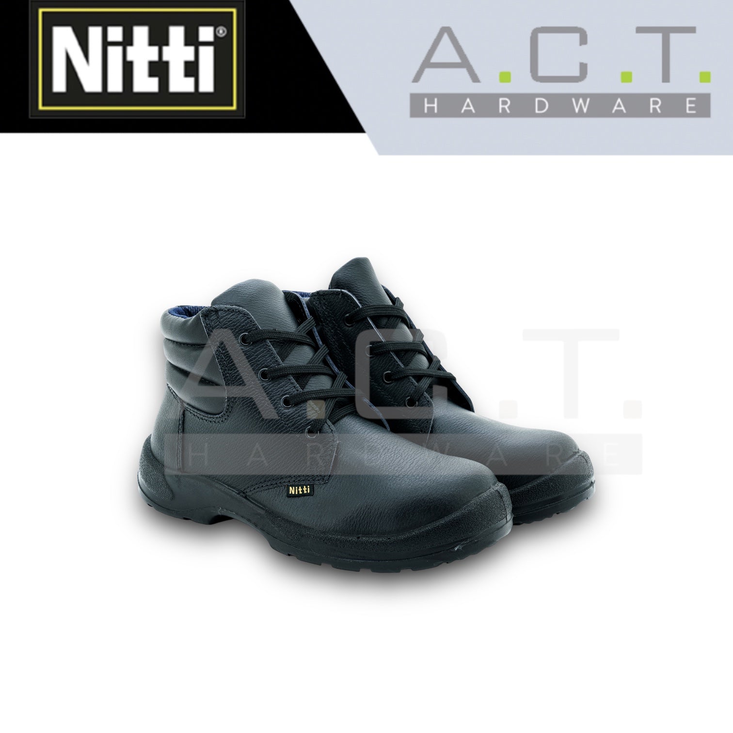 Nitti 22281, Safety Shoes, Mid Cut Lace Main image
