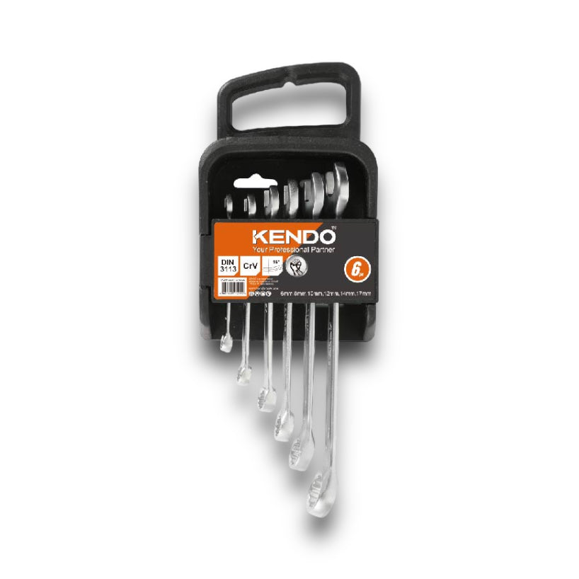 KENDO 6PC COMBINATION SPANNER SET  - 15412