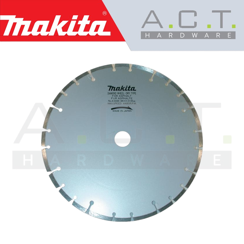 MAKITA DIAMOND WHEEL 305MM SEGMENTED (DRY/ASPHALT), A-02484