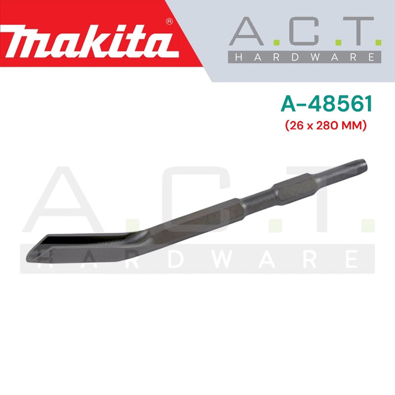 MAKITA GROOVING CHISEL FOR 17MM HEX SHANK HAMMERS Secondary image