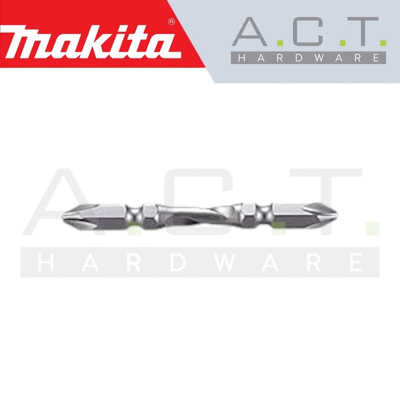 MAKITA 3PC MAGNETIC DOUBLE ENDED TWIST TORSION SCREW BIT, PH2, E-FORM, 65MM, A-67505 Secondary image