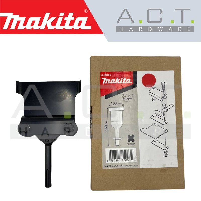 MAKITA  SCRAPER ASSEMBLY FOR SDS-PLUS HAMMERS, A-68161 Main image