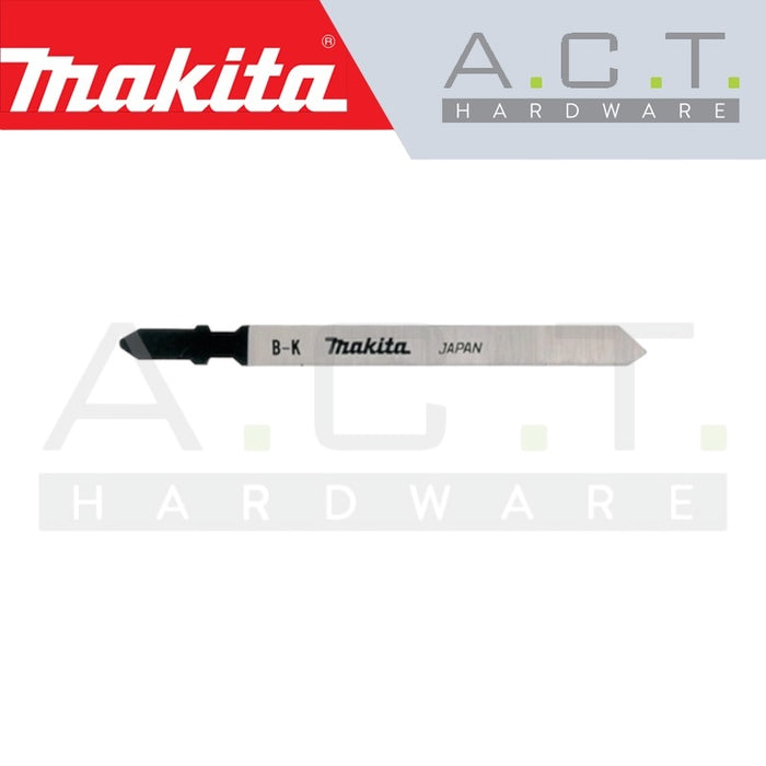 MAKITA JIG SAW BLADE, BAYONET TYPE, (RUBBER/LEATHER/BASIC CUTS), NO: B-K (A-80416)