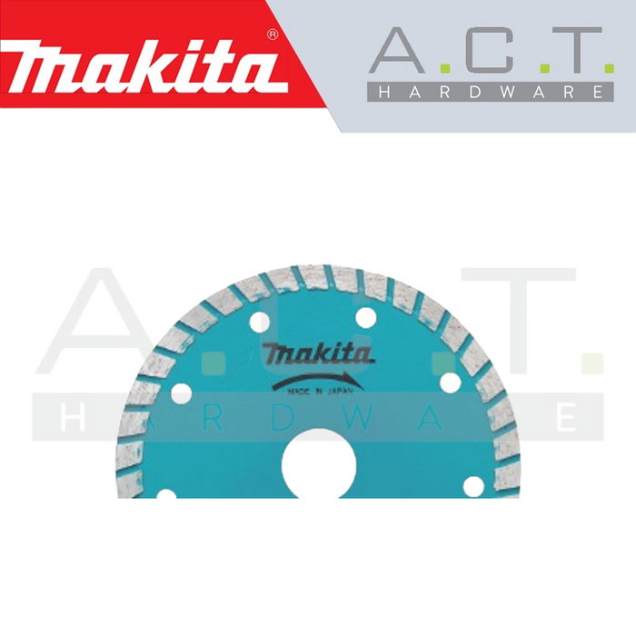 MAKITA DIAMOND WHEEL 180MM CORRUGATED (DRY/CONCRETE), A-80709