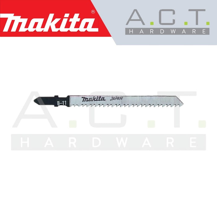 MAKITA JIG SAW BLADE, BAYONET TYPE, (FINISH/THIN WOOD/THIN PLASTIC/FAST FINISH), NO: B-11 (A-85634)