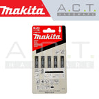 MAKITA JIG SAW BLADE, BAYONET TYPE, (METAL/BASIC/THICK METAL CUTS), NO: B-23 (A-85743)