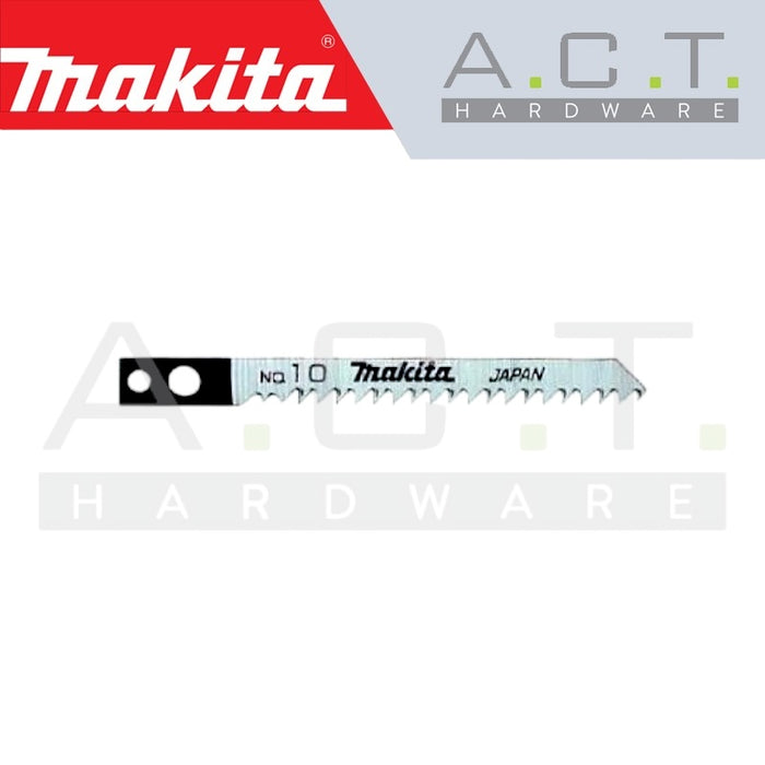 MAKITA JIG SAW BLADE, M TYPE, (WOOD/FINISH/PLYWOOD/FAST FINISH), NO: 10 (A-85818)