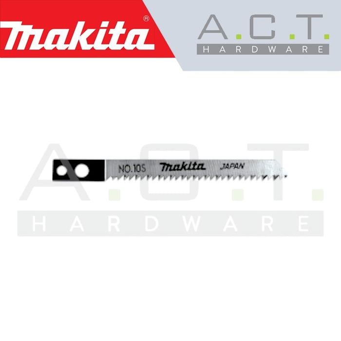 MAKITA JIG SAW BLADE, M TYPE, (WOOD/FINISH/SPLINTER FREE CUTS), NO: 10S (A-85824)