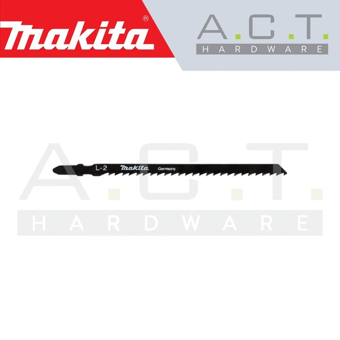 MAKITA JIG SAW BLADE, BAYONET TYPE, (FAST/WOOD/PLASTIC/FAST & ROUGH CUTTING), NO: L-2 (A-86309)