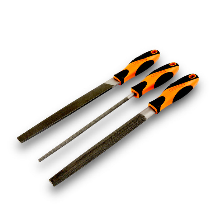 KENDO 3PC STEEL FILE SET - 85118