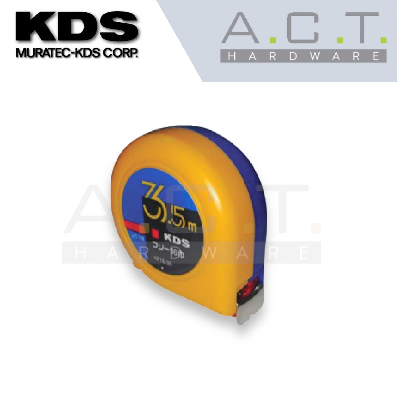 KDS KANSEI FREE MEASURING TAPE KF16-35 (WIDTH: 16MM) (3.5M) Main image