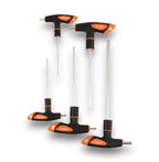 KENDO 5PC T-HANDLE HEX KEY SET - 20779