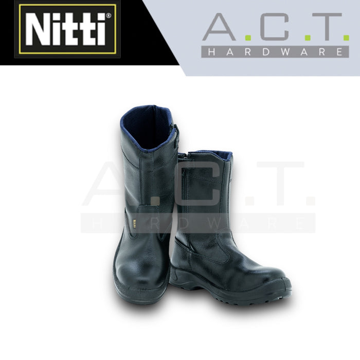 Nitti 23681, Safety Shoes, High Cut Zipper