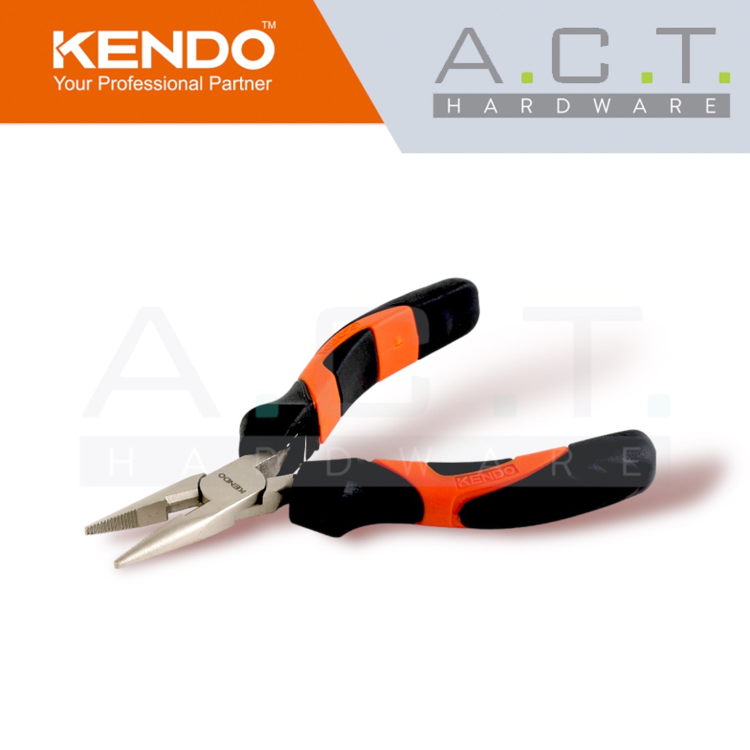 KENDO LONG NOSE MINI PLIERS - 10903 Main image