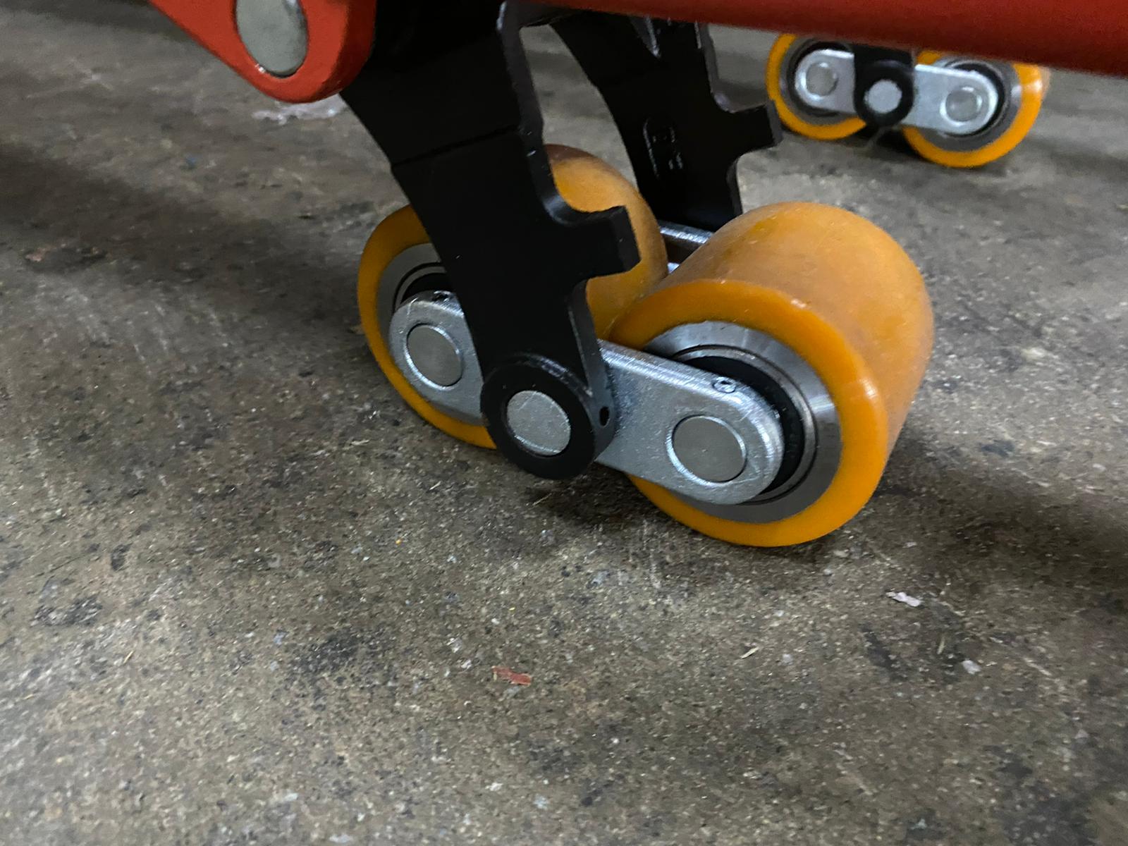 AIKO 2 TON FULLY AUTOMATIC ELECTRIC PEDESTRIAN PALLET TRUCK WITH WIDE FORK (680 X 1220MM) | MODEL : PT-AIKO120-W Secondary image