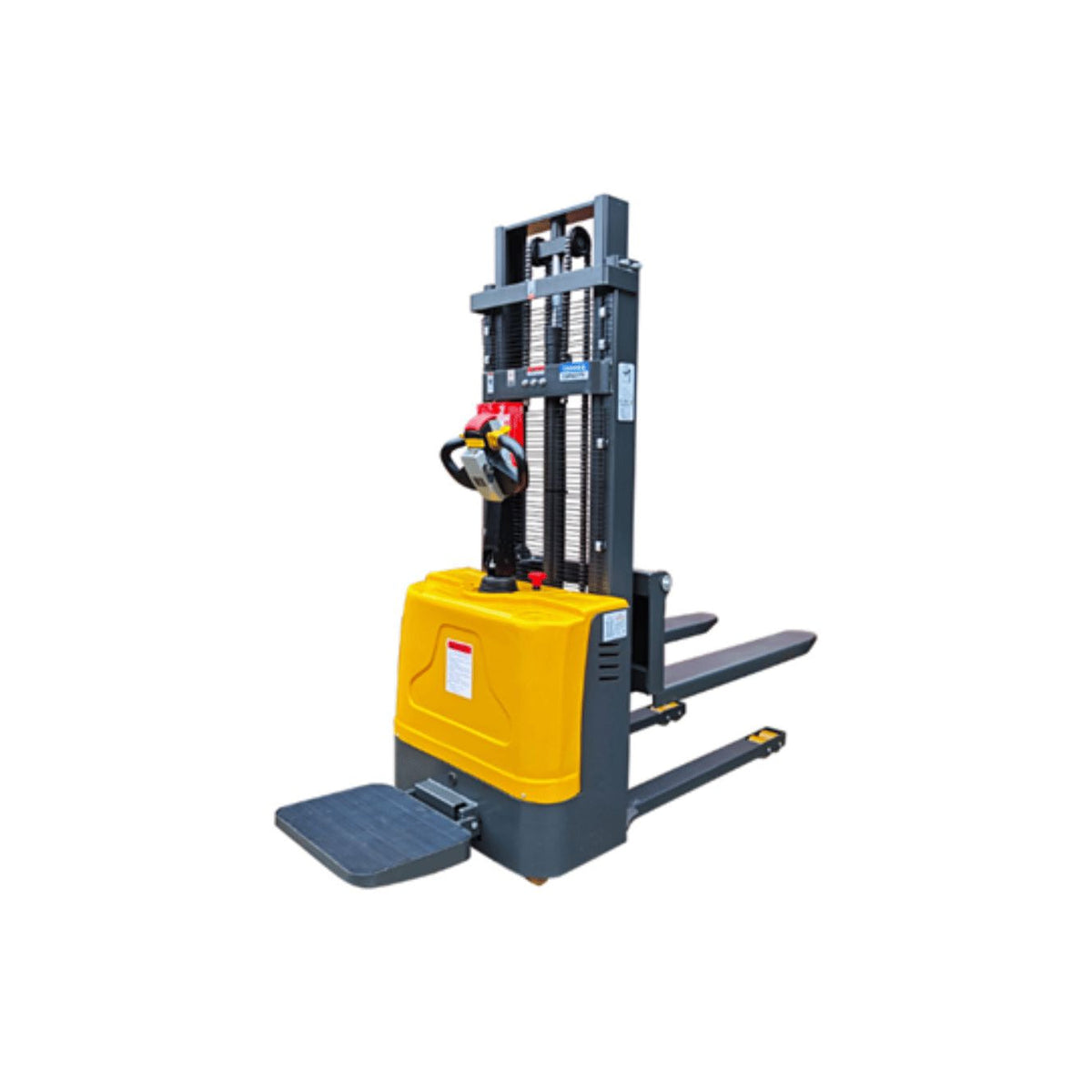 AIKO FULLY ELECTRIC STACKER 1.5 TON 3.5M (STAND TYPE) (FOR OPEN PALLET ONLY) | MODEL: PT-AIKO1535S-N Main image