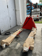 AIKO BATTERY PALLET TRUCK 2 T WIDE SEMI-ELECTRIC RED | MODEL : PT-BCD20J-B