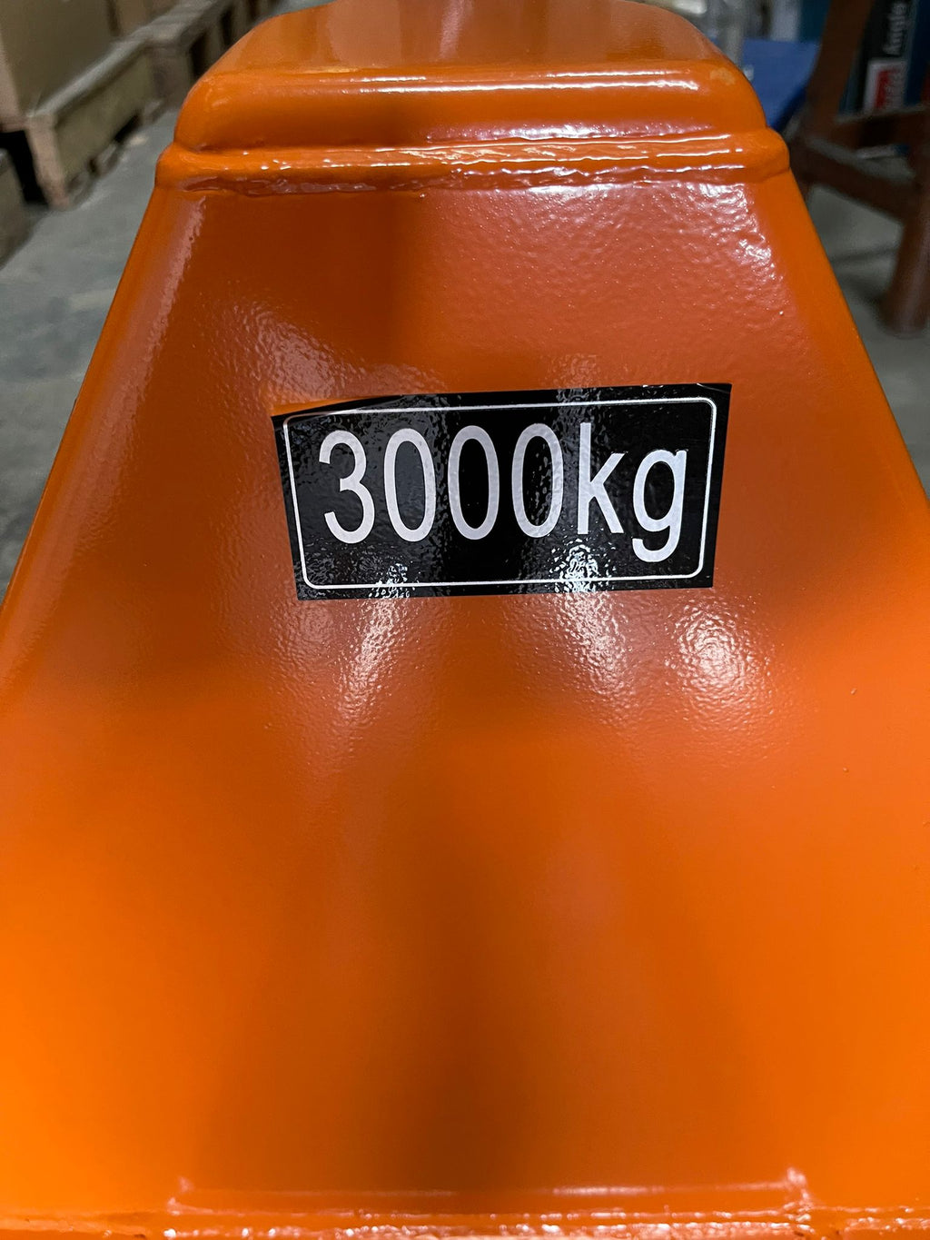 AIKO 3T 550*1150*85MM CBY SERIES DOUBLE NYLON YELLOW HAND PALLET TRUCK | MODEL: PT-CBY3N-550-2