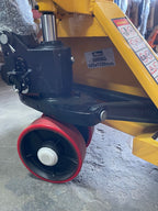 AIKO 3TON PALLET TRUCK 685X1220X85MM DOUBLE PU YELLOW HAND | MODEL : PT-CBY3P-685-2