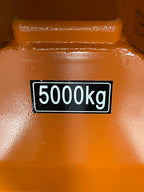 AIKO PALLET TRUCK 5T 660*1220 DOUBLE NYLON (FORK 85-200MM WHEEL 80*70MM) #WDF | MODEL: PT-CBY5N