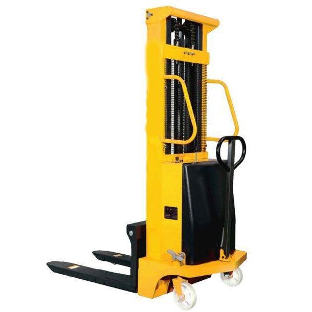 AIKO 1.5TON, 2.5M SEMI-ELECTRIC STACKER PU WHEEL FOR OPEN PALLET | MODEL : PT-CTD1.5/2.5 Main image