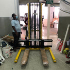 AIKO WIDE LEGS MANUAL (HAND) STACKER NYLON WHEEL | MODEL : PT-CTY-EW1T/2M