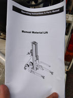 AIRSTRONG WIRE WINCH HIGH MATERIAL LIFTER 6M WITH ELECTRIC WINCH | MODEL : PT-LGA20-E