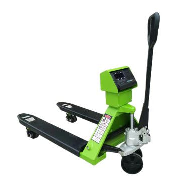 AIKO PALLET TRUCK 3T 685*1220*85MM WITH WEIGHING SCALE DOUBLE PU WHEEL W/O PRINTER | MODEL: PT-NCW3-685 Main image