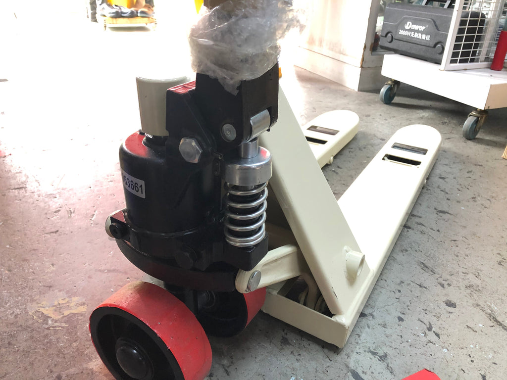 AIKO 1 TON PALLET TRUCK 380*800MM SINGLE NYLON | MODEL : PT-W1N-380