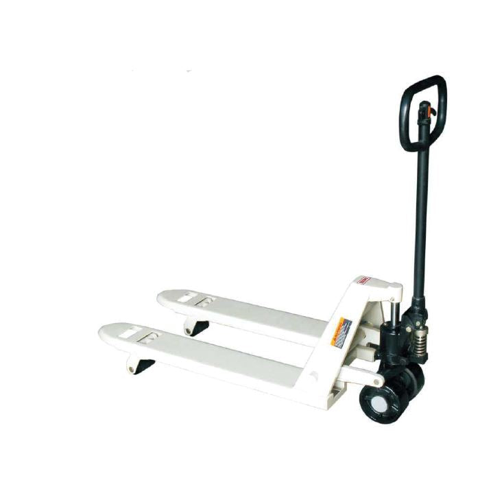 AIKO 2.5T PALLET TRUCK 540 X 1150 SINGLE PU - SUPER LOW (FORK 65-165MM WHEEL 68 X 98MM) | MODEL : PT-W2.5P-540L Main image