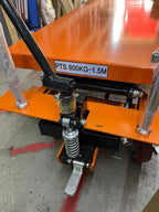 AIKO 800KG , 1500MM HYDRAULIC SCISSOR TABLE LIFT TRUCK | MODEL : PT-WP800-1.5M