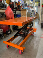 AIKO 800KG , 1500MM HYDRAULIC SCISSOR TABLE LIFT TRUCK | MODEL : PT-WP800-1.5M