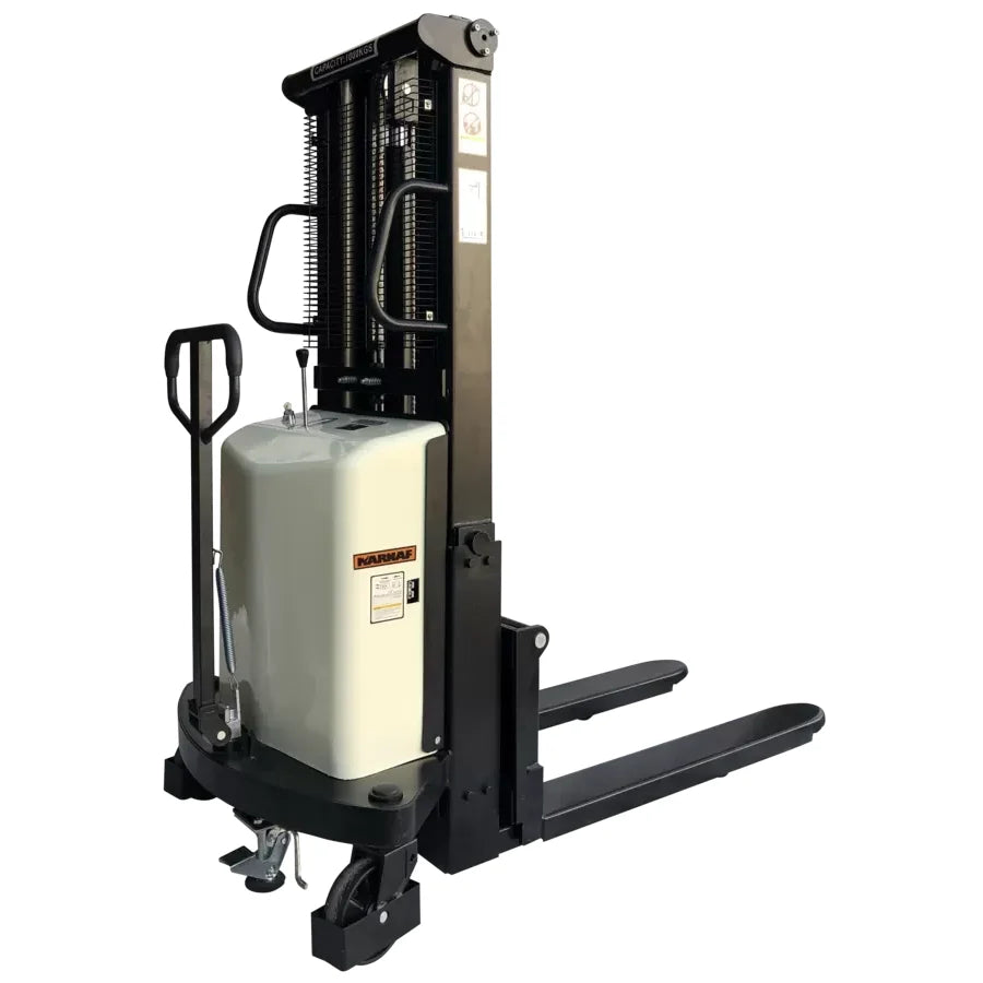 AIKO SEMI-ELECTRIC STACKER 2 TON 2M FOR OPEN PALLET | MODEL : PT-WSEM-2020