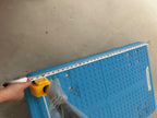 AIKO H/D PVC TROLLEY 60*90CM (BLUE) WITH STEEL SUPPORT | MODEL: TRL-DL300HD-QD