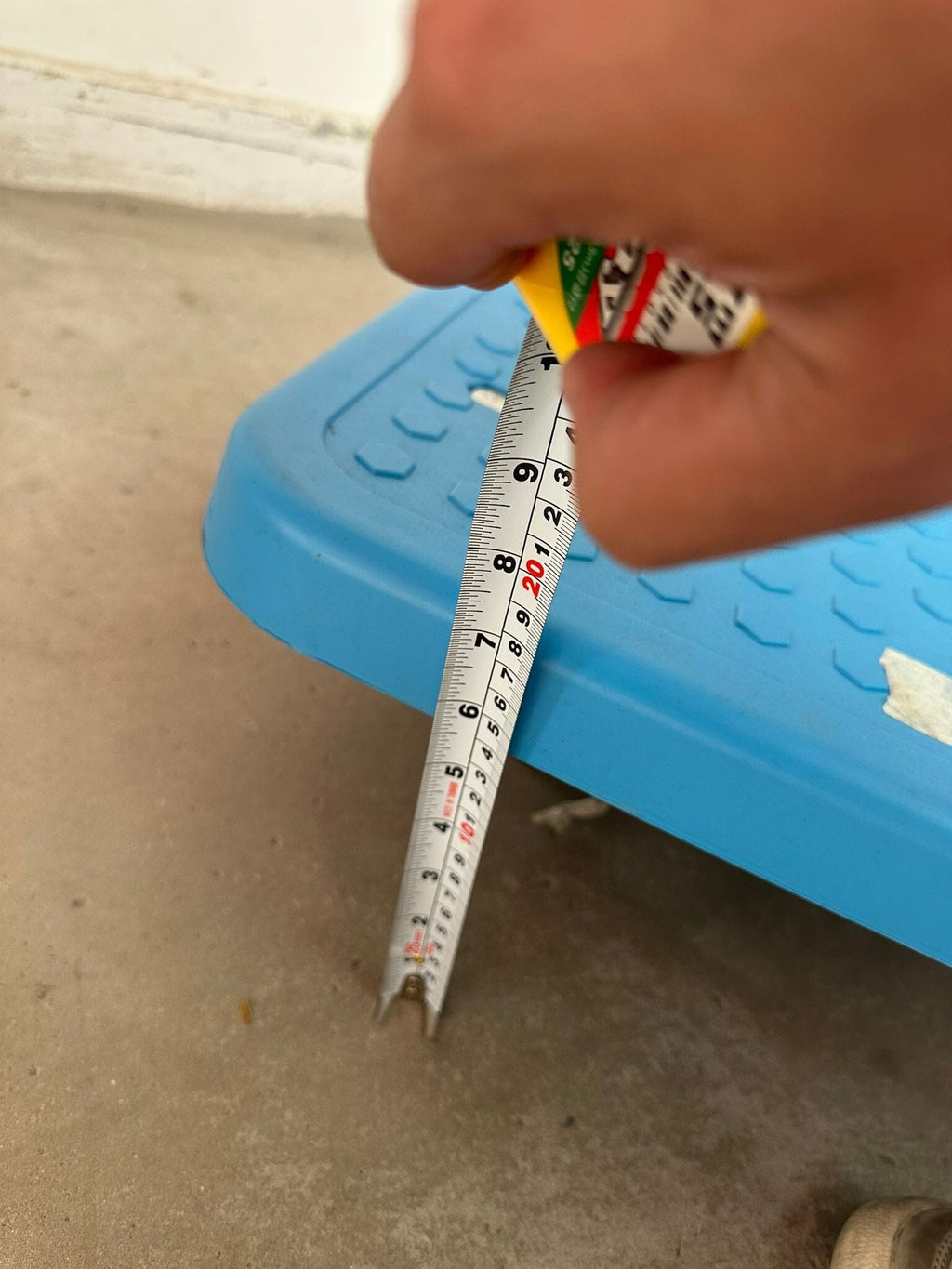 AIKO H/D PVC TROLLEY 60*90CM (BLUE) WITH STEEL SUPPORT | MODEL: TRL-DL300HD-QD